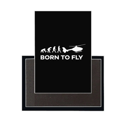 Born To Fly aviation design magnet in strong neodymium core.