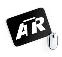 Thumbnail for ATR & Text aviation design on neoprene with anti-slip base mouse pad.