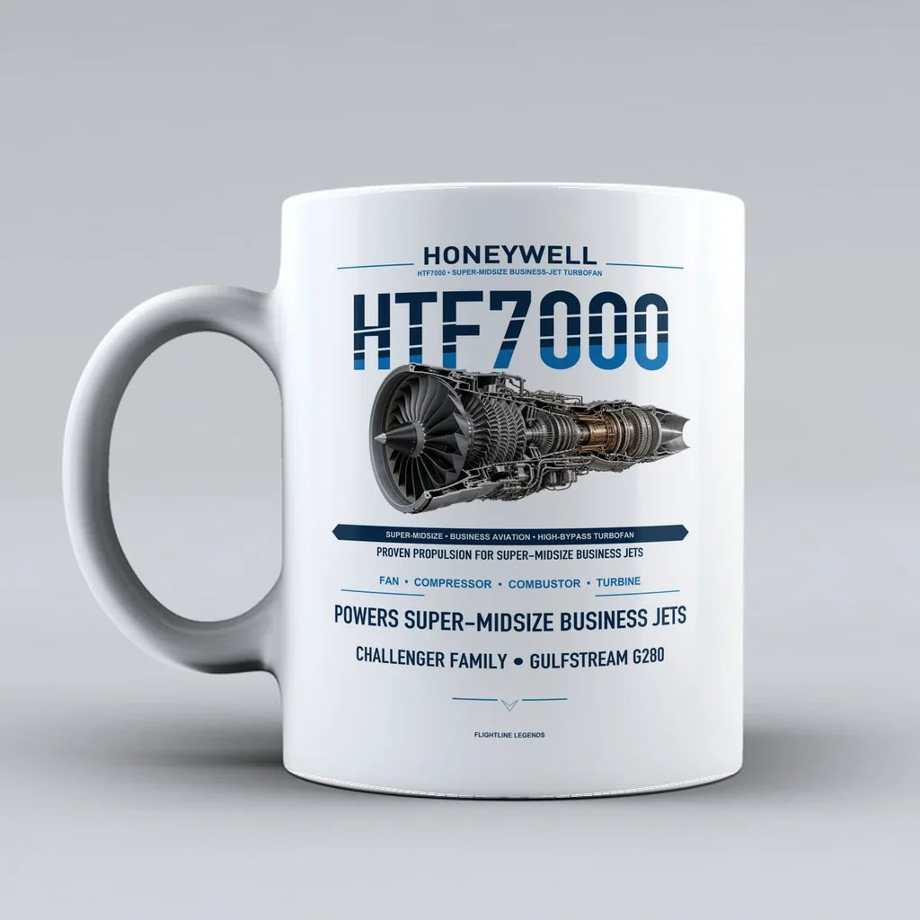 Mug design on white htf7000