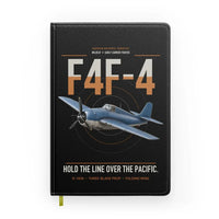 Thumbnail for F4F-4 Wildcat design on black notebook