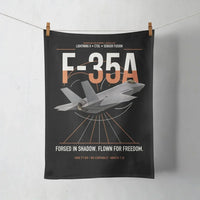 Thumbnail for F-35A Lightning II design on black towel