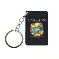 Thumbnail for FORT MYERS - Poster - Key Chain - Black