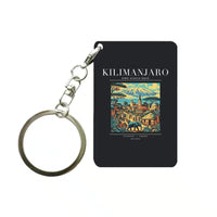 Thumbnail for KILIMANJARO - Poster - Key Chain - Black