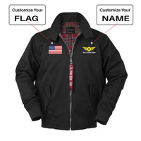 Thumbnail for Customisable Flag & Name Jacket