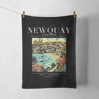 Thumbnail for NEWQUAY - Poster - Towel - Black