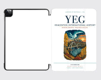Thumbnail for Edmonton International Airport (YEG) design on white ipad tablet case