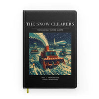 Thumbnail for VINTAGE G4105 - The Snow Clearers - Designed Notebooks design on black