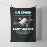 Thumbnail for DJI Spark design on black towel