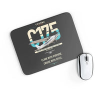 Thumbnail for Cessna 175 Skylark design on black rectangle mouse pad