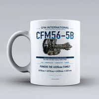 Thumbnail for Mug design on white cfm56 5b