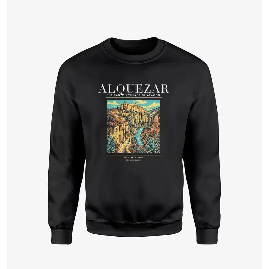 ALQUEZAR - Poster - Sweatshirt - Black