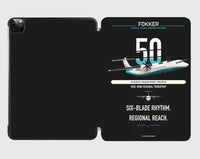 Thumbnail for Fokker 50 design on black ipad tablet case