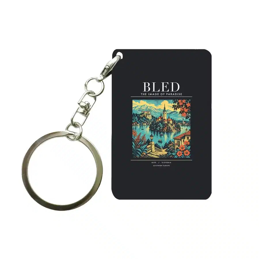 BLED - Poster - Key Chain - Black