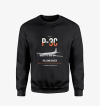Thumbnail for P-3C Orion design on black sweatshirt