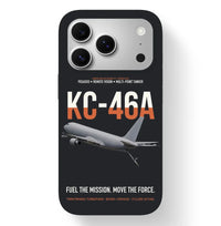 Thumbnail for KC-46A PEGASUS design on black magsafe iphone case, for iPhone 17 Pro