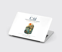 Thumbnail for Cairo International Airport (CAI) design on white MacBook case