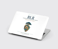 Thumbnail for Kempegowda International Airport Bengaluru (BLR) design on white MacBook case