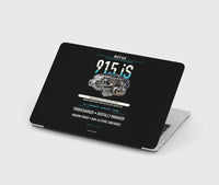Thumbnail for 915 iS design on black MacBook case