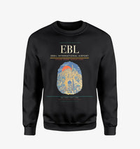 Thumbnail for Erbil International Airport (EBL) design on black sweatshirt