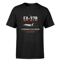 Thumbnail for EA-37B Compass Call design on black double-side t-shirt, single-side print