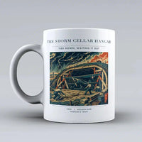 Thumbnail for VINTAGE G4244 - The Storm Cellar Hangar - Ceramic Mug design on white