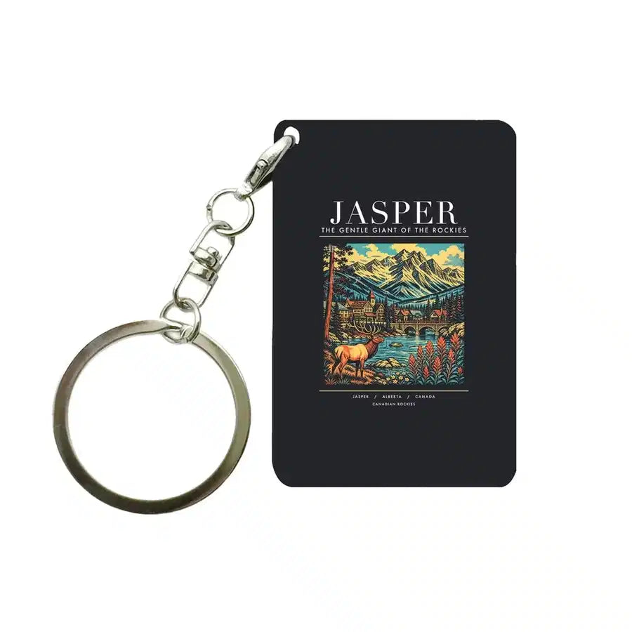 JASPER - Poster - Key Chain - Black