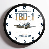 Thumbnail for TBD-1 Devastator design on white framed wall clock