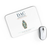 Thumbnail for Hazrat Shahjalal International Airport Dhaka (DAC) design on white rectangle mouse pad