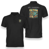 Thumbnail for IZU OSHIMA - Poster - Double-Side Polo - Black