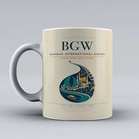 Thumbnail for Baghdad International Airport BGW Mug - Beige