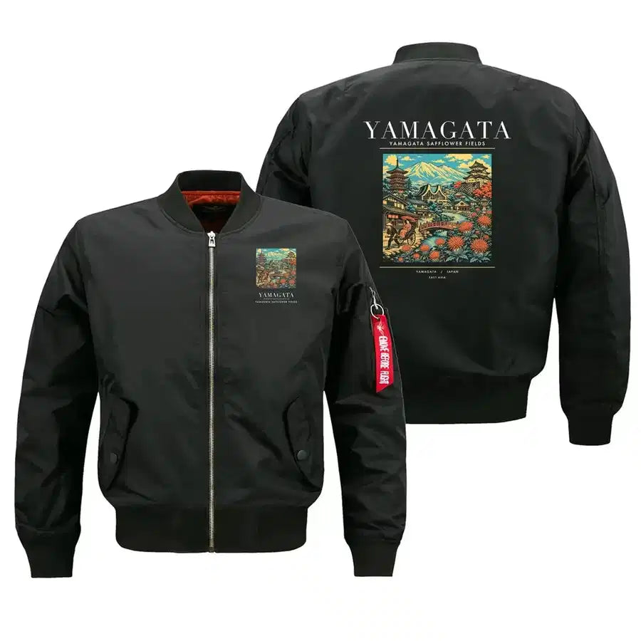 YAMAGATA - Poster - Bomber Jacket - Black