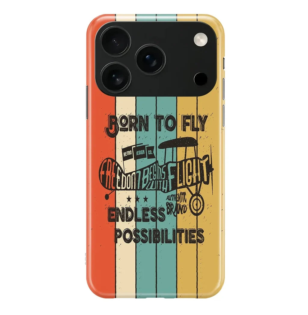 Born to Fly iPhone Case
