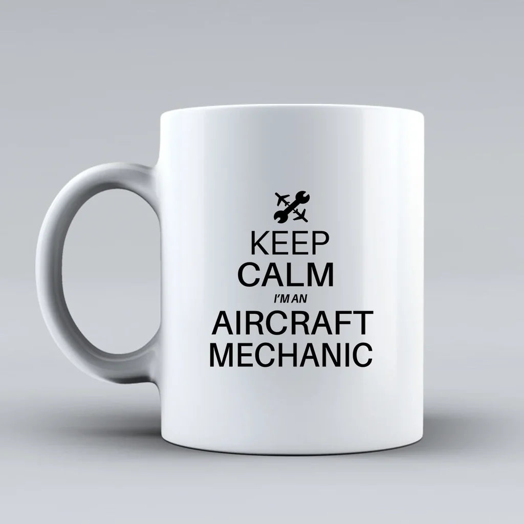 Customisable Aircraft Mechanic Mug - view 2