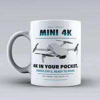 Thumbnail for Mini 4K Mug design on white dji