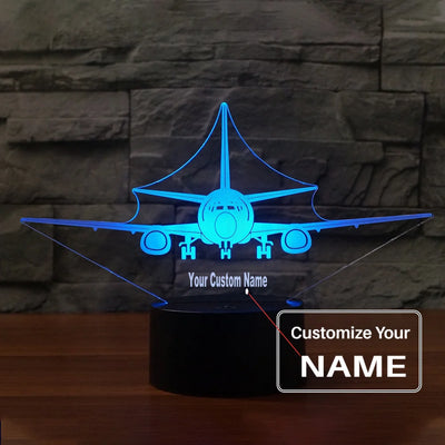 Boeing 737 3D Lamps aviation themed 3D night lamp, premium acrylic with LED.