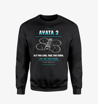 Thumbnail for DJI Avata 2 design on black sweatshirt