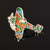 Thumbnail for Super Fighter Jet （7）Badge aviation design on polished metal badge.