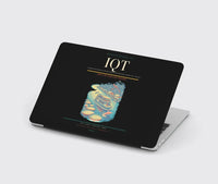 Thumbnail for Coronel FAP Francisco Secada Vignetta International Airport (IQT) design on black MacBook case