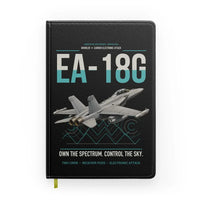 Thumbnail for EA-18G Growler design on black notebook