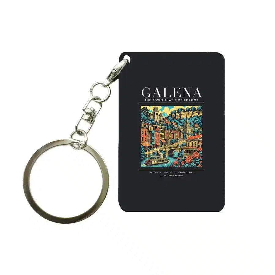 GALENA - Poster - Key Chain - Black