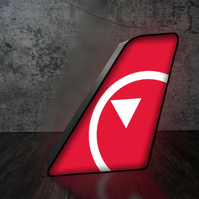 Northwest Airlines (New) Led Aircraft Tail aviation design on premium acrylic with LED 3D aircraft tail lamp.