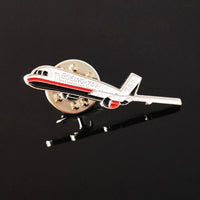 Thumbnail for Boeing 757 aviation design on polished metal badge.