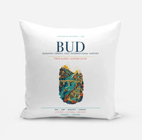 Thumbnail for Budapest Ferenc Liszt International Airport (BUD) design on white pillow
