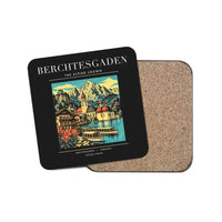 Thumbnail for BERCHTESGADEN - Poster - Coaster - Black