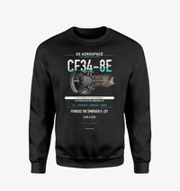 Thumbnail for CF34-8E design on black sweatshirt