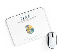 Thumbnail for Chennai International Airport (MAA) design on white rectangle mouse pad