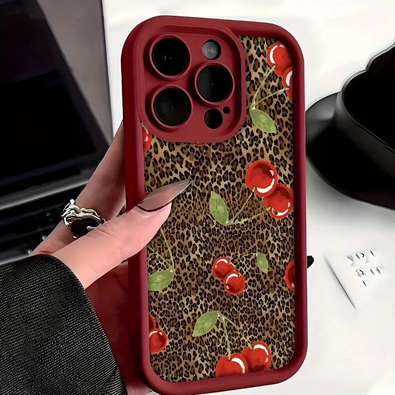 Leopard Protective aviation design on fashion iPhone case for iPhone.