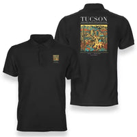 Thumbnail for TUCSON - Poster - Double-Side Polo - Black