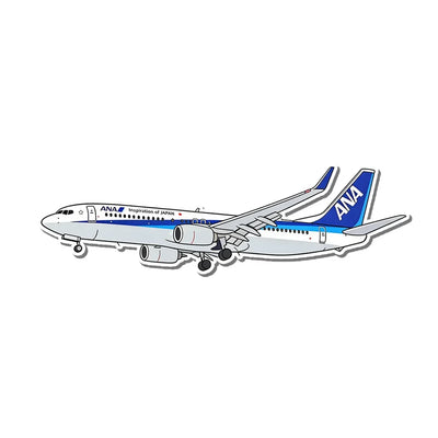 ANA All Nippon Airways Boeing 737 aviation design airplane sticker in weather-resistant vinyl.