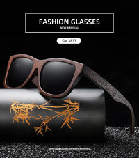 Thumbnail for New Retro Polarized Wooden Frame aviation Top Gun-themed product in premium build.